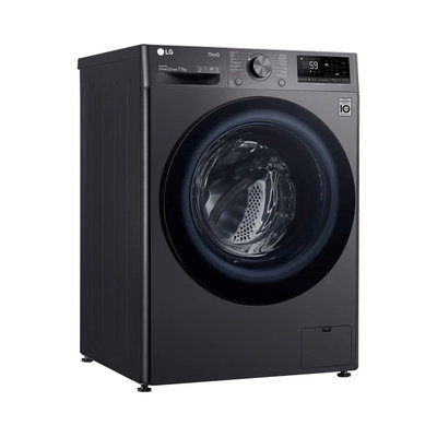 LG WFR1114MB Front Load Washer, 11 kg, 75% drying, Direct Drive, Steam, Wi-Fi - Platinum Silver product image 5