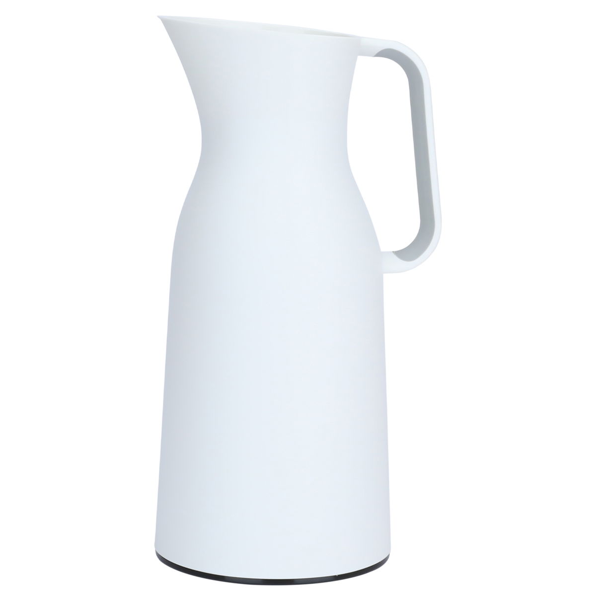 Al Saif Gallery Alaska glass thermos, 1 liter, plastic outer shell - white product image 2