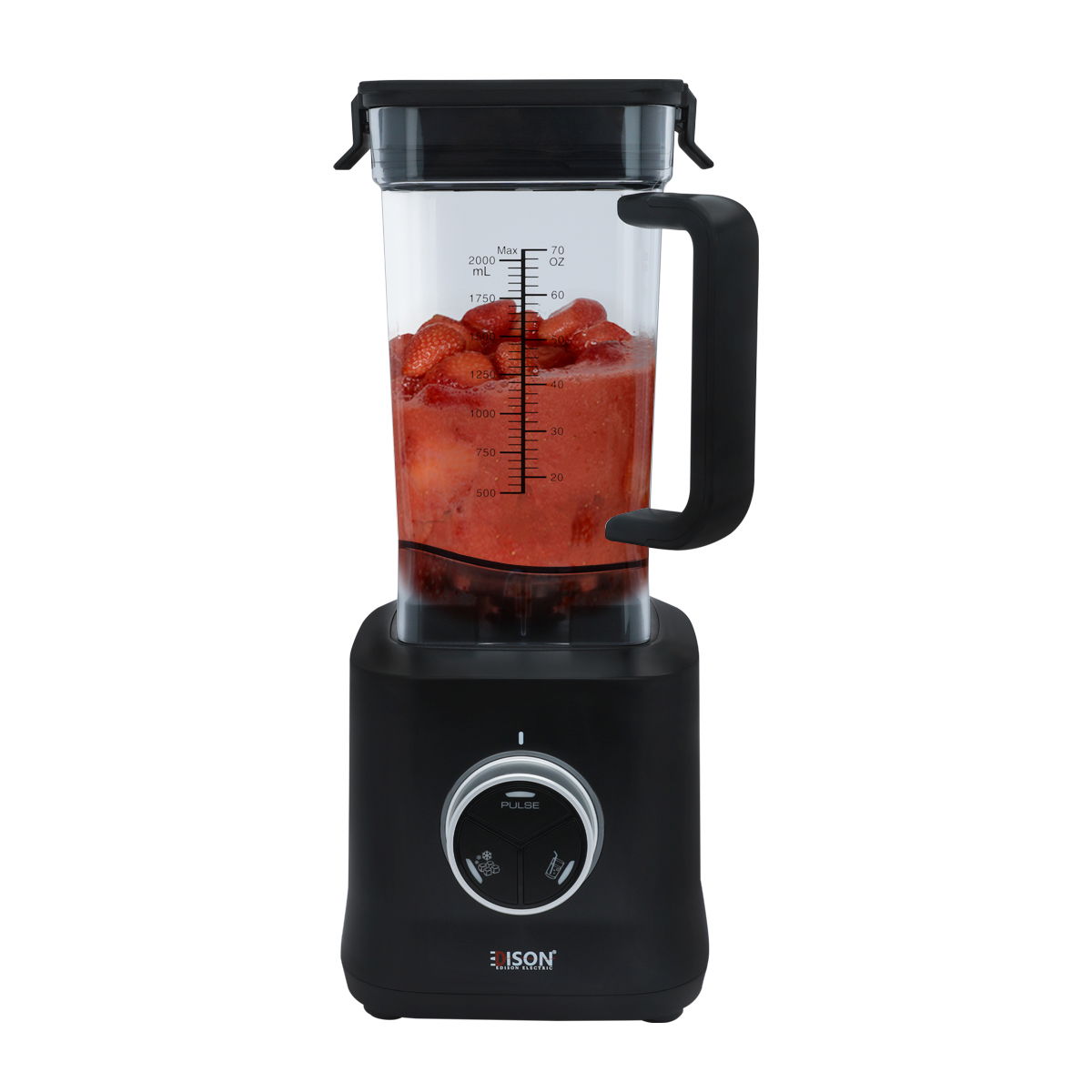 خلاط كهربائي إديسون، 2 لتر، 1600 واط - أسود product image