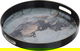 طوفرية تقديم دائري فايبرك السيف غاليري، 33×33×4.3 سم  - متعدد الألوان product image 2