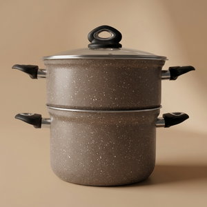 TefalAl Saif Gallery Cooking Pot, 28 cm, Glass Lid - Red product image