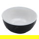 Al Saif Gallery porcelain bowl, 9 x 17 x 17 cm, double round - black product image 2