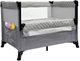 سرير اطفال فان مومنت، 100×70 سم، قابل الطي - رمادي product image 1