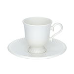 طقم سفرة بورسلان السيف غاليري، 66 قطعة - أبيض product image 6