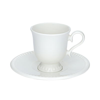 طقم سفرة بورسلان السيف غاليري، 66 قطعة - أبيض product image 6
