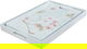 Al Saif Gallery Plastic Serving Tray Set, 2 Pieces, Floral Pattern - Multicolor product image 1