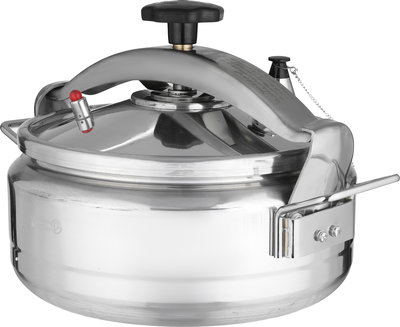 قدر ضغط ألمنيوم السيف بلص، 5.7 لتر، مسكتي يد أستيل، صمام أمان - فضي product image 2