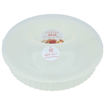 علبة بلاستيك السيف غاليري، دائري - شفاف product image 2
