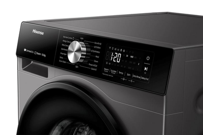 غسالة أوتوماتيك هايسنس، تحميل أمامي، 10.5 كجم، تنشيف 75%، انفرتر، WF3S1143BT6 - رمادي product image 5