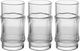 طقم كاسات ماء زجاج السيف غاليري، 3 قطع - شفاف product image 1