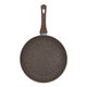 Rocky granite frying pan, 28cm - brown product image 4