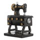 Al Saif Gallery Plastic Decorative Sewing Machine, 15 x 11.5 x 21 cm - Black Gold product image 1