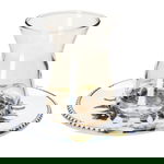 طقم تقديم بيالات شاي فناجين قهوة زجاج السيف غاليري، 12 قطعة - ملون product image 1