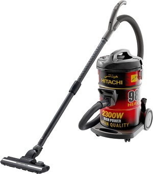 مكنسة برميل هيتاشي، 21 لتر، 2300 واط، CV-980TJBKRGSA(ME) - اسود احمر product image