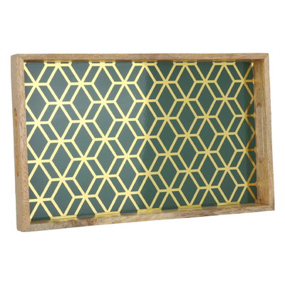 طوفرية خشب السيف غاليري، 40x25x4.5 سم - اخضر product image 1
