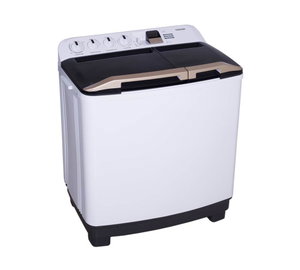 Toshiba VH-K110WBB Twin Tub Washing Machine, 10 kg, Twin tubs, Wash & dry timers - White product image 2