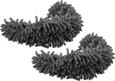 طقم ممسحة أرضيات ريبال ماجيك، دائري، عصا استيل 160 سم، 2 فرشاه تنظيف، 2 قطعة حذاء - أبيض رمادي product image 5