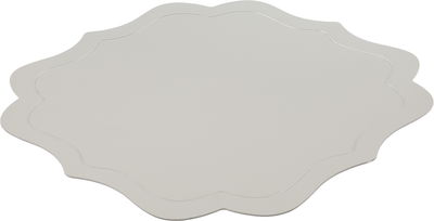 Al Saif Gallery Leather Tablecloth, 38x38 cm - Off White product image 2
