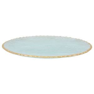 Al Saif Gallery glass plate, 1.6 x 33 cm, flat round - transparent product image 2