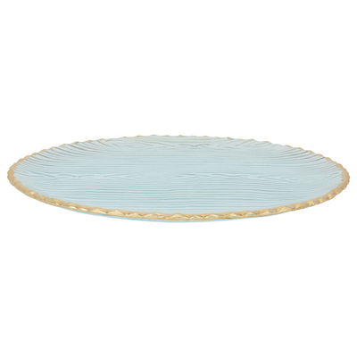 Al Saif Gallery glass plate, 1.6 x 33 cm, flat round - transparent product image 2