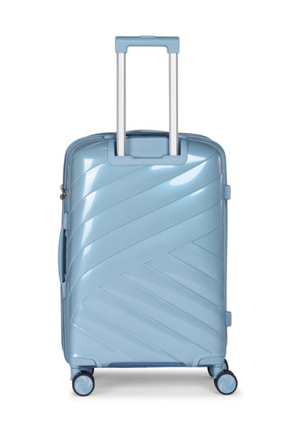 Limra LMA-1922 Polypropylene Luggage Set, 3 Sizes, 4 Wheels - Blue product image 3