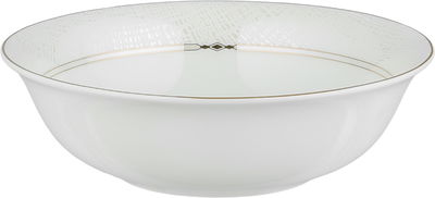 طقم تقديم سفرة بورسلان السيف غاليري، 86 قطعة - أبيض فضي product image 2