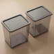 صندوق تخزين بلاستيك السيف غاليري، 2 قطعة - رمادي product image 1