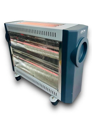 Gvc Pro Gvcht-1211 Quartz Electric Heater, 3 Candles, 1800 Watt, 3 Power Levels - Gray product image 2