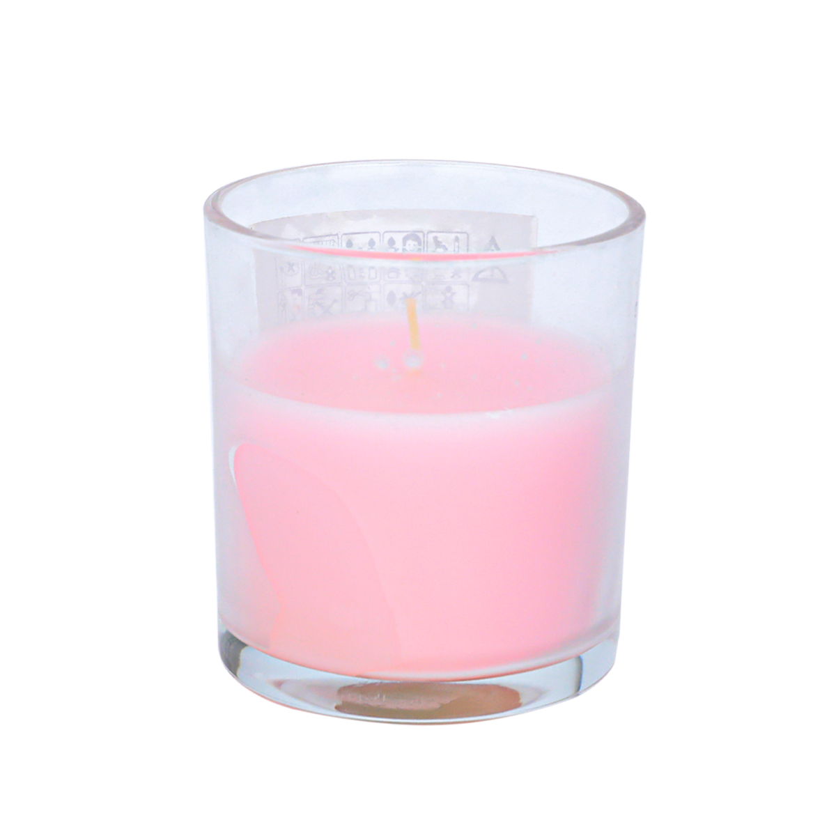 شمع صغير معطر برائحة الروز غاردن رواد العائلة، 5 سم - وردي product image 2