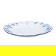 طقم عشاء بورسلان مشجر أزرق السيف غاليري، 24 قطعة - أبيض product image 5