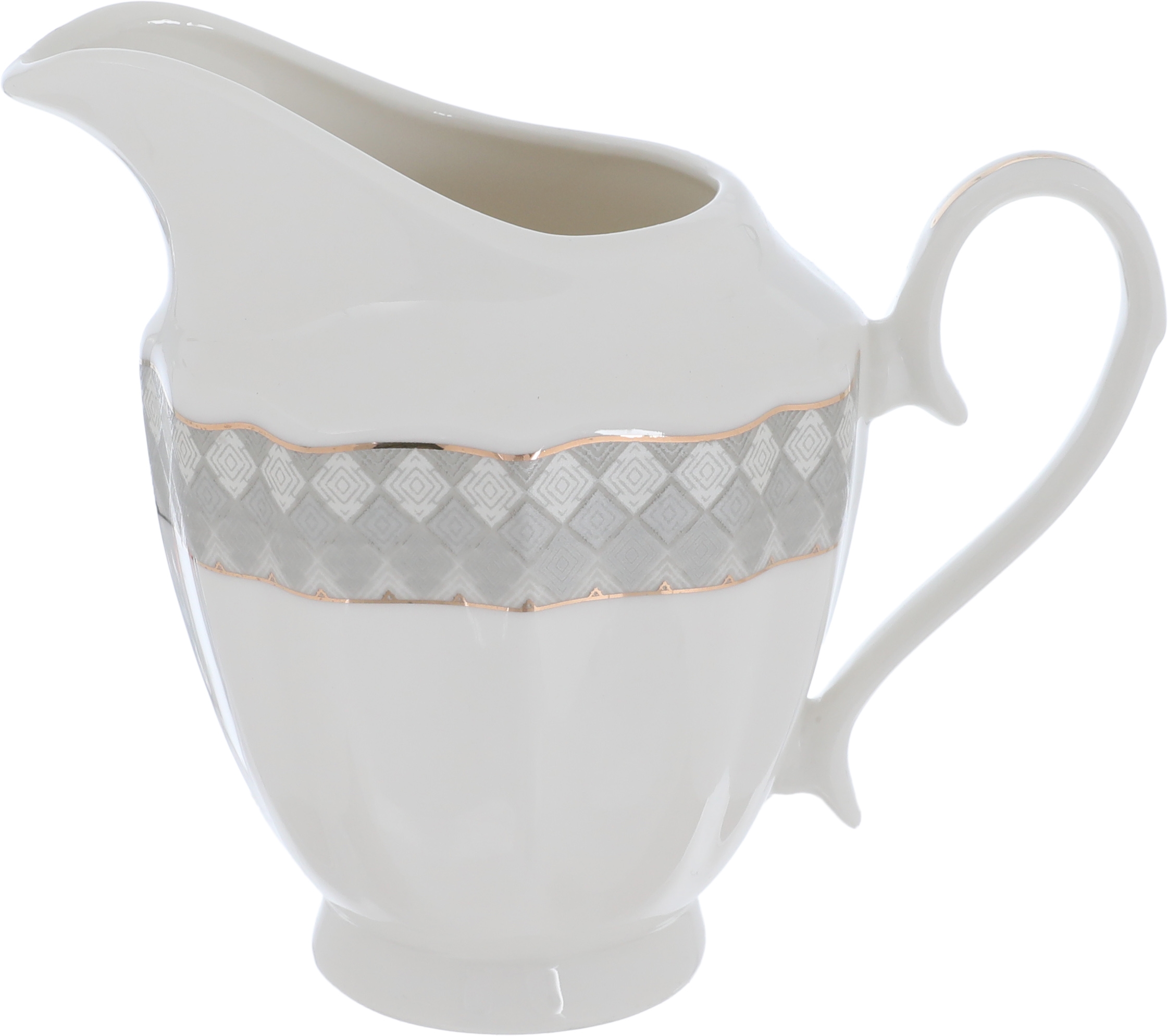 Victoria Al Saif Gallery porcelain dining set, 65 pieces, pattern, gold-white line product image 15