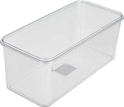 علبة تخزين أكريليك السيف غاليري، 34x17x15 سم، غطاء، مستطيل - شفاف product image 4