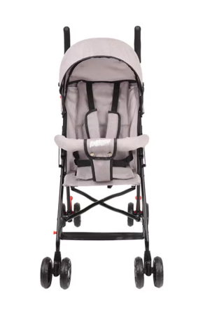 عربة اطفال قابلة للطي فان مومنت، مظلة قابلة للتعديل - رمادي product image 2