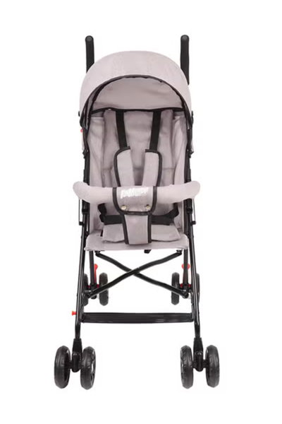 عربة اطفال قابلة للطي فان مومنت، مظلة قابلة للتعديل - رمادي product image 2