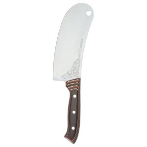 Al Saif Gallery Steel Cleaver, 19 cm, with wooden handle - brown product image 2