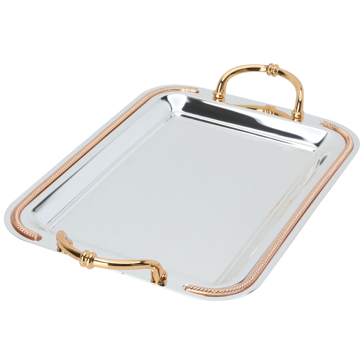 طوفرية استيل السيف غاليري، 36x26x2 سم - فضي product image