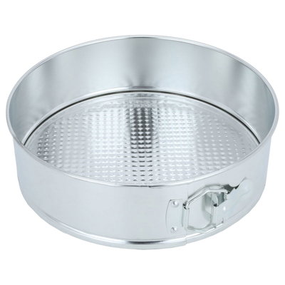 Al Saif Gallery Aluminum Cake Pans Set, 25 x 25 / 23 x 23 / 26 cm, 3 Pieces - Silver product image 4