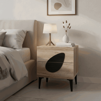 كومدينه خشب ام دي اف، 48×40×40 سم، 2 درج - خشب ام دي افي product image 2