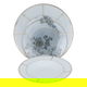 Al Saif Gallery Porcelain Dinner Set, Rose Pattern, 61 Pieces - White product image 5