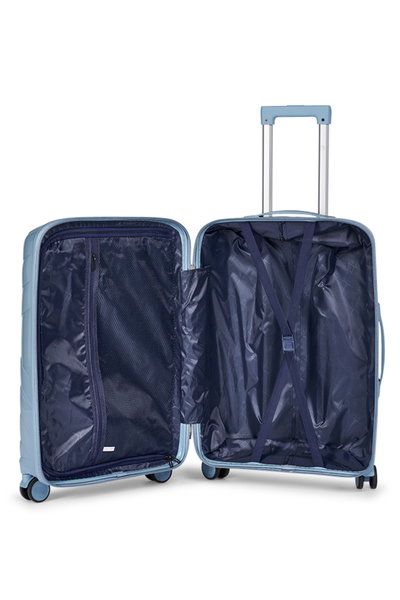 Limra LMA-1922 Polypropylene Luggage Set, 3 Sizes, 4 Wheels - Blue product image 6