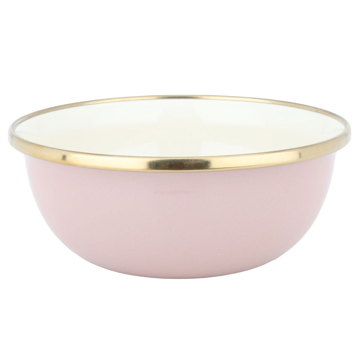 Al Saif Gallery Steel Bowl, 12 cm, with lid - pink product image 1