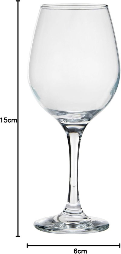 طقم كاسات باشاباتشي، 3 قطع، 365 مل - شفاف product image 3