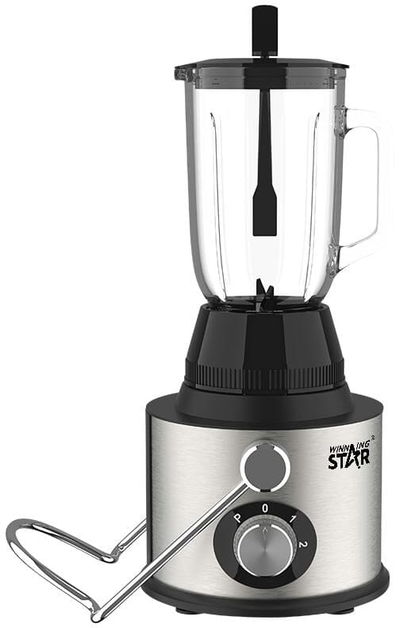 محضرة طعام ويننج ستار، 600 مل، 800 واط، متعددة الوظائف، ST-5556 - اسود فضي product image 7