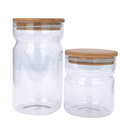 طقم علب بهارات بغطاء زجاج السيف غاليري، 6 قطع - شفاف product image 4
