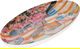 Al Saif Gallery Steel Serving Platter, 40.5 x 20 x 4 cm, Oval - Multicolor product image 2