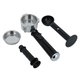 ماكينة صنع قهوة استيل كيون، 1450 واط، 1 لتر - فضي اسود product image 4