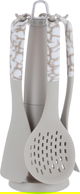 طقم ملاعق طبخ سيلكون السيف غاليري، 6 قطع - رمادي product image 1