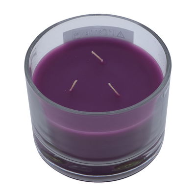 شمع معطر برائحة زهرة الكرز رواد العائلة، 9 سم، 3 فتلات، وسط - موف product image 2