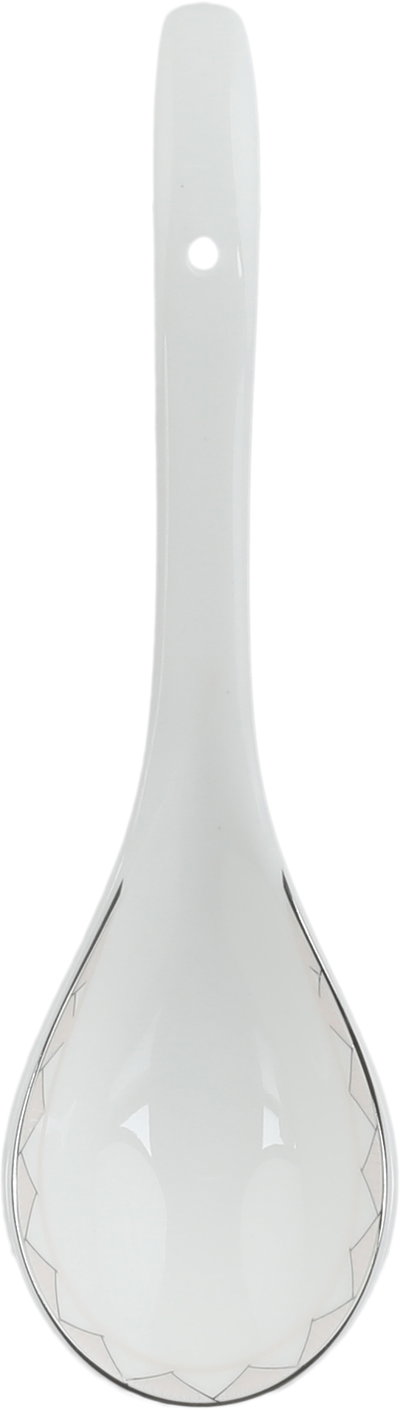 طقم تقديم سفرة بورسلان السيف غاليري، 166 قطعة، نقش فضي - أبيض وردي product image 2