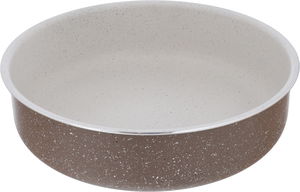 Rocky Granite Oven Tray, 24 cm, Round - Brown product image